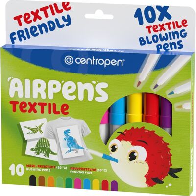 CENTROPEN Air Pens 1539, fúkacie, na textil, balenie 10 ks CENTROPEN Air Pens 1539, fúkacie, na textil, balenie 10 ks
