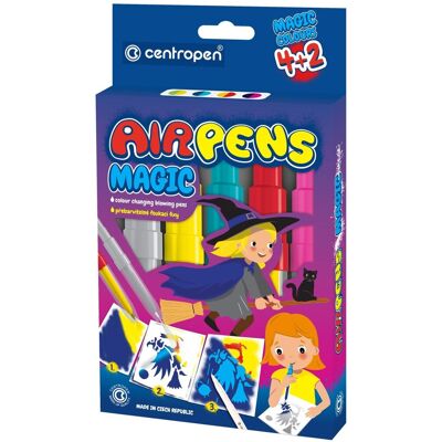 CENTROPEN Air Pens 1549, fúkacie, magic, balenie 6 ks CENTROPEN Air Pens 1549, fúkacie, magic, balenie 6 ks