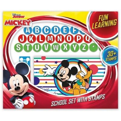 JIRI MODELS Školní set s razítky Mickey a závodníci JIRI MODELS Školní set s razítky Mickey a závodníci