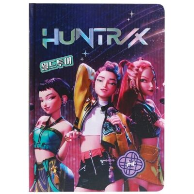 Blue Sky KPop Demon Hunters – Huntrix Trio – zápisník Blue Sky KPop Demon Hunters – Huntrix Trio – zápisník