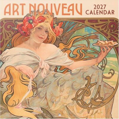 Grupo Erik Art Nouveau – Nástenný kalendár 2027 Grupo Erik Art Nouveau – Nástenný kalendár 2027