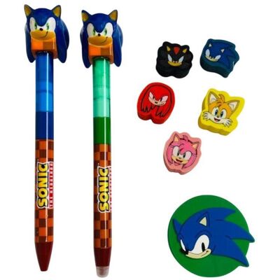 Karactermania Sonic the Hedgehog: Best Friends – Súprava školských potrieb Karactermania Sonic the Hedgehog: Best Friends – Súprava školských potrieb