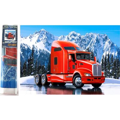 Norimpex Červený kamión Kenworth 30 × 40 cm Norimpex Červený kamión Kenworth 30 × 40 cm