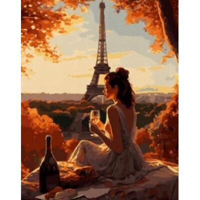 Norimpex Žena v Paríži 30 × 40 cm Norimpex Žena v Paríži 30 × 40 cm