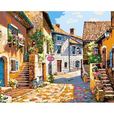 Norimpex Kamenná ulička v Taliansku 30 × 40 cm Norimpex Kamenná ulička v Taliansku 30 × 40 cm