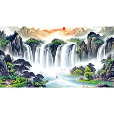 Norimpex Vodopády 80 × 40 cm Norimpex Vodopády 80 × 40 cm