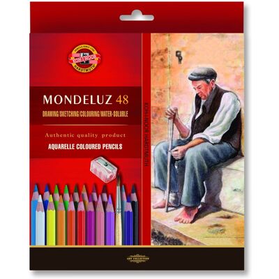 Koh-i-noor Súprava akvarelových pasteliek, 48 ks Koh-i-noor Súprava akvarelových pasteliek, 48 ks
