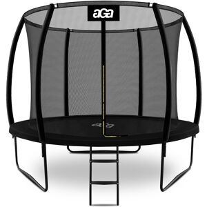 Aga SPORT EXCLUSIVE Trampolína 305 cm Čierna + ochranná sieť + rebrík Aga SPORT EXCLUSIVE Trampolína 305 cm Čierna + ochranná sieť + rebrík
