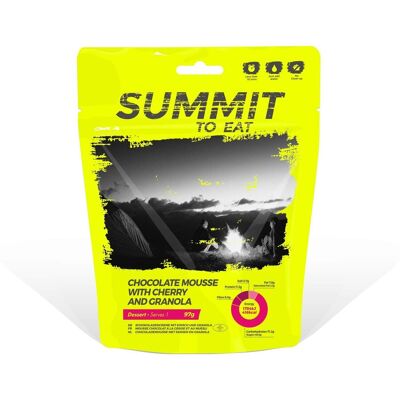 Summit To Eat – Čokoládová pena s Granolou a čerešňami Summit To Eat – Čokoládová pena s Granolou a čerešňami