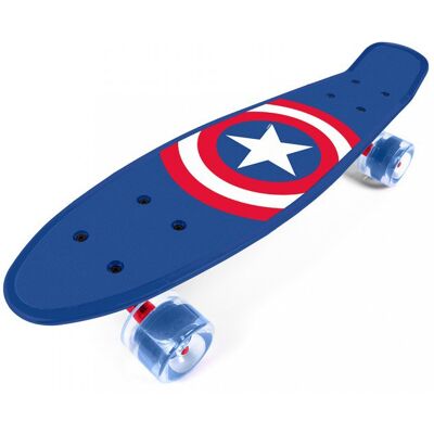 Disney Skateboard plastový max. 50 kg – Captain America logo Disney Skateboard plastový max. 50 kg – Captain America logo