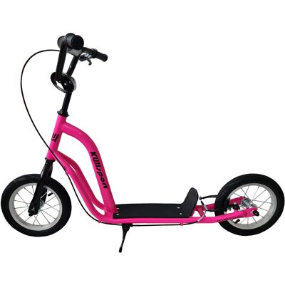 KUBIsport Koloběžka s nafukovacími koly 12" Mistral růžová KUBIsport Koloběžka s nafukovacími koly 12" Mistral růžová