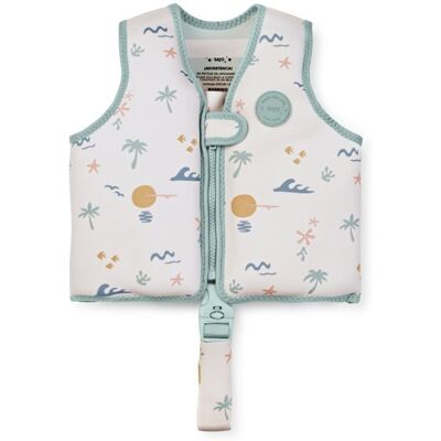Saro Baby Plavecká neoprénová vesta s UV ochranou (1 – 3 r) Good Vibes Saro Baby Plavecká neoprénová vesta s UV ochranou (1 – 3 r) Good Vibes
