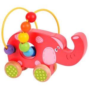 Bigjigs Toys Motorický labyrint na kolieskach - Slon Bigjigs Toys Motorický labyrint na kolieskach - Slon