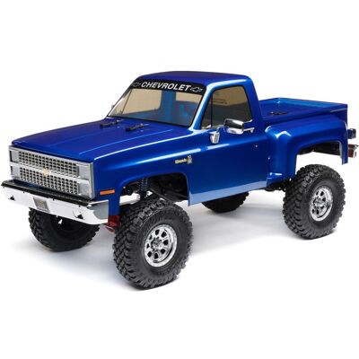 Axial SCX10 III Base Camp 1:10 4 WD Chevy K10 1982 modrý Axial SCX10 III Base Camp 1:10 4 WD Chevy K10 1982 modrý