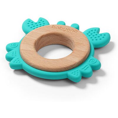 BabyOno dreveno-silikónové Crab BabyOno dreveno-silikónové Crab