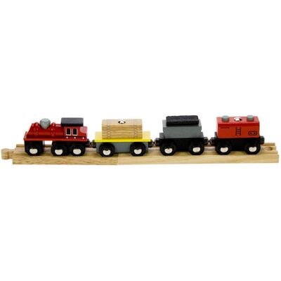 Bigjigs Toys Bigjigs Nákladný vlak Bigjigs Toys Bigjigs Nákladný vlak