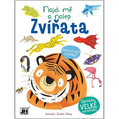 JIRI MODELS Najdi mě a nalep Zvířata JIRI MODELS Najdi mě a nalep Zvířata