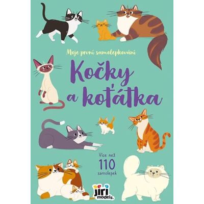 JIRI MODELS Moje prvé samolepkovanie Mačky a mačiatka JIRI MODELS Moje prvé samolepkovanie Mačky a mačiatka
