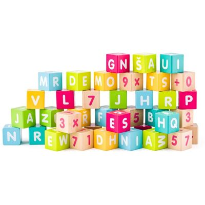 Woody - Kocky s písmenami a číslami Woody - Kocky s písmenami a číslami
