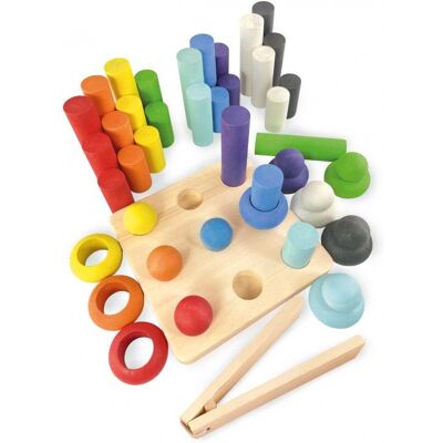Ulanik Montessori drevená sada Vežičky Ulanik Montessori drevená sada Vežičky