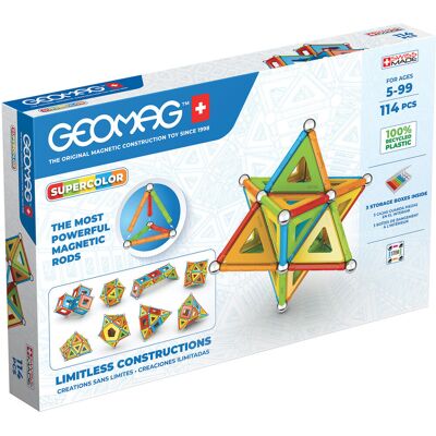 Geomag Supercolor 114 dielikov Geomag Supercolor 114 dielikov