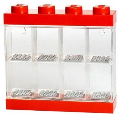 Lego Zberateľská skrinka na 8 figúrok červená Lego Zberateľská skrinka na 8 figúrok červená