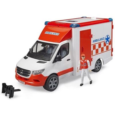 Bruder 2676 Mercedes-Benz Sprinter Sanitka s figúrkou Bruder 2676 Mercedes-Benz Sprinter Sanitka s figúrkou