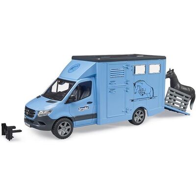Bruder 2674 MB Sprinter Preprava koní s figúrkou koňa Bruder 2674 MB Sprinter Preprava koní s figúrkou koňa