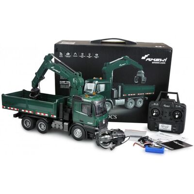 Amewi RC auto Mercedes-Benz, 2× drapák, sklápanie, LED, proporcionálna RTR sada Amewi RC auto Mercedes-Benz, 2× drapák, sklápanie, LED, proporcionálna RTR sada