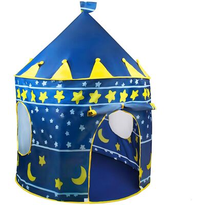 Kruzzel 23474 Stan pre deti hrad, modrý Kruzzel 23474 Stan pre deti hrad, modrý