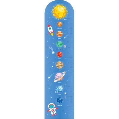 Wiky Detský meter na stenu penový vesmír 120 cm Wiky Detský meter na stenu penový vesmír 120 cm