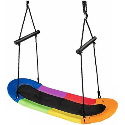 Costway Hojdačka Skateboard Rainbow Costway Hojdačka Skateboard Rainbow