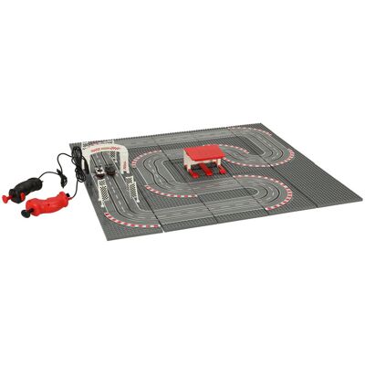KIK KX3490 Elektrická pretekárska autodráha GD-03, 2× auto, 64 × 64 cm KIK KX3490 Elektrická pretekárska autodráha GD-03, 2× auto, 64 × 64 cm