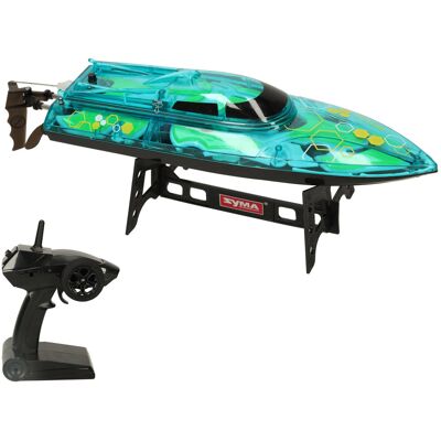 KIK Syma KX3662 Revolt Illuminator RC rýchlostný čln RTR 1 : 10, zelený KIK Syma KX3662 Revolt Illuminator RC rýchlostný čln RTR 1 : 10, zelený