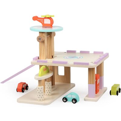 Aga4Kids Drevená garáž s čerpacou stanicou Aga4Kids Drevená garáž s čerpacou stanicou