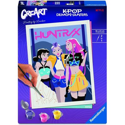 Ravensburger 120022763 CreArt K-Pop: Lovkyňa démonov Ravensburger 120022763 CreArt K-Pop: Lovkyňa démonov