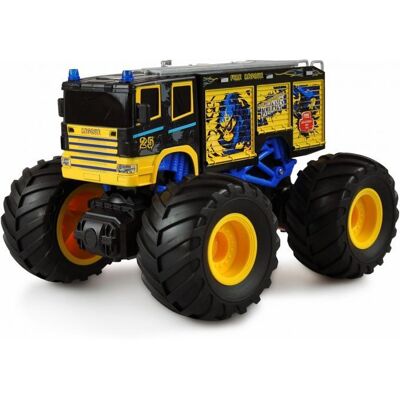 AMEWI RC auto Monster Fire Truck 1:18, RTR žlté AMEWI RC auto Monster Fire Truck 1:18, RTR žlté