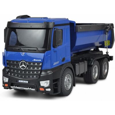 Amewi RC Mercedes-Benz Arocs Dump Truck 1:14, modrý Amewi RC Mercedes-Benz Arocs Dump Truck 1:14, modrý