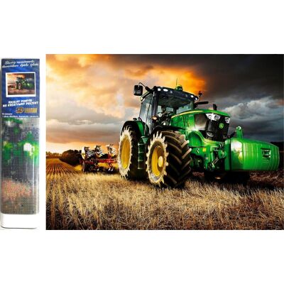 Norimpex Traktor na poli 30 × 40 cm Norimpex Traktor na poli 30 × 40 cm