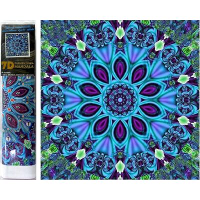 Norimpex 7D Magická mandala 30 × 30 cm Norimpex 7D Magická mandala 30 × 30 cm