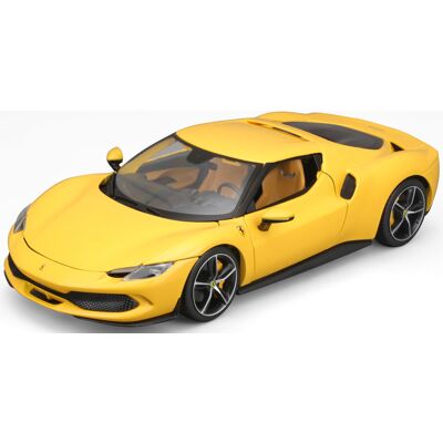 Bburago Ferrari 296 GTB 1 : 18 žltá Bburago Ferrari 296 GTB 1 : 18 žltá