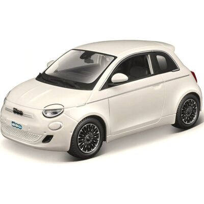 Bburago Fiat 500e 2023 1 : 24 biely Bburago Fiat 500e 2023 1 : 24 biely