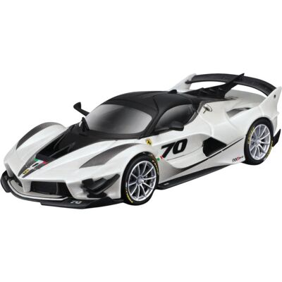 Bburago Ferrari FXX-K EVO 2017 1 : 43 bielo-čierne Bburago Ferrari FXX-K EVO 2017 1 : 43 bielo-čierne