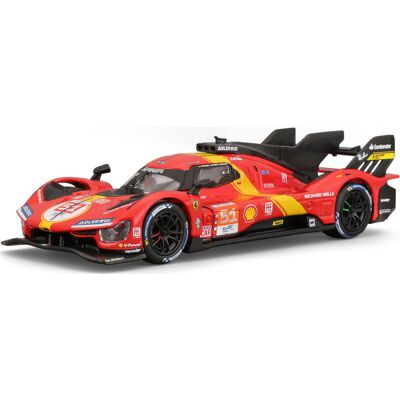 Bburago Ferrari 499P LMH 2023 1 : 43 24H Le Mans Champion Bburago Ferrari 499P LMH 2023 1 : 43 24H Le Mans Champion