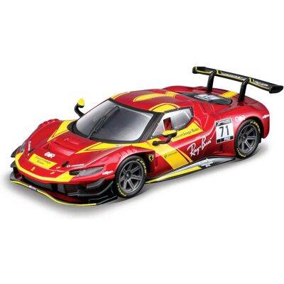 Bburago Ferrari Racing 296 GT3 2023 1 : 43 Bburago Ferrari Racing 296 GT3 2023 1 : 43