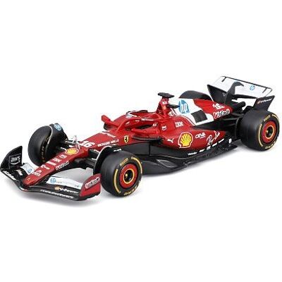 Bburago Race Formula F1, Ferrari SF-25.2025, 16 Charles Leclerc, 1 : 43 Bburago Race Formula F1, Ferrari SF-25.2025, 16 Charles Leclerc, 1 : 43