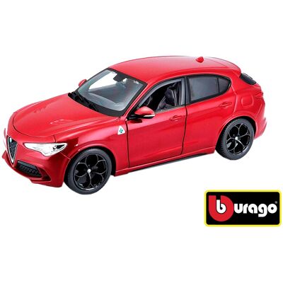 Bburago Alfa Romeo Stelvio Red Bburago Alfa Romeo Stelvio Red