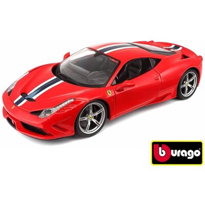 Bburago Ferrari 458 Speciale Ferrari Race&Play; Red Bburago Ferrari 458 Speciale Ferrari Race&Play; Red