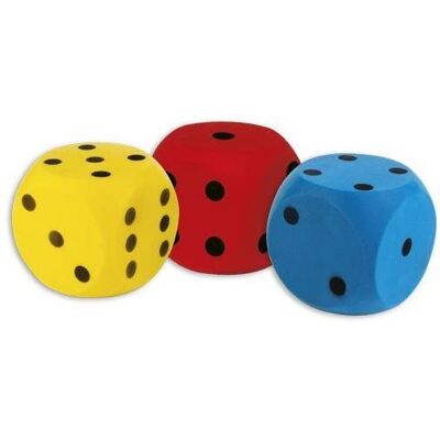 Androni Kocka mäkká – veľkosť 16 cm, žltá Androni Kocka mäkká – veľkosť 16 cm, žltá