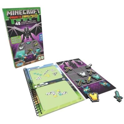 Ravensburger Thinkfun 764327 Minecraf Magnetická cestovná hra Ravensburger Thinkfun 764327 Minecraf Magnetická cestovná hra